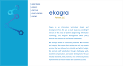 Desktop Screenshot of ekagra.com